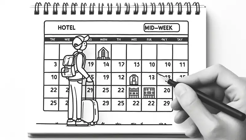 Book Your Stay on the Weekend or Mid-Week