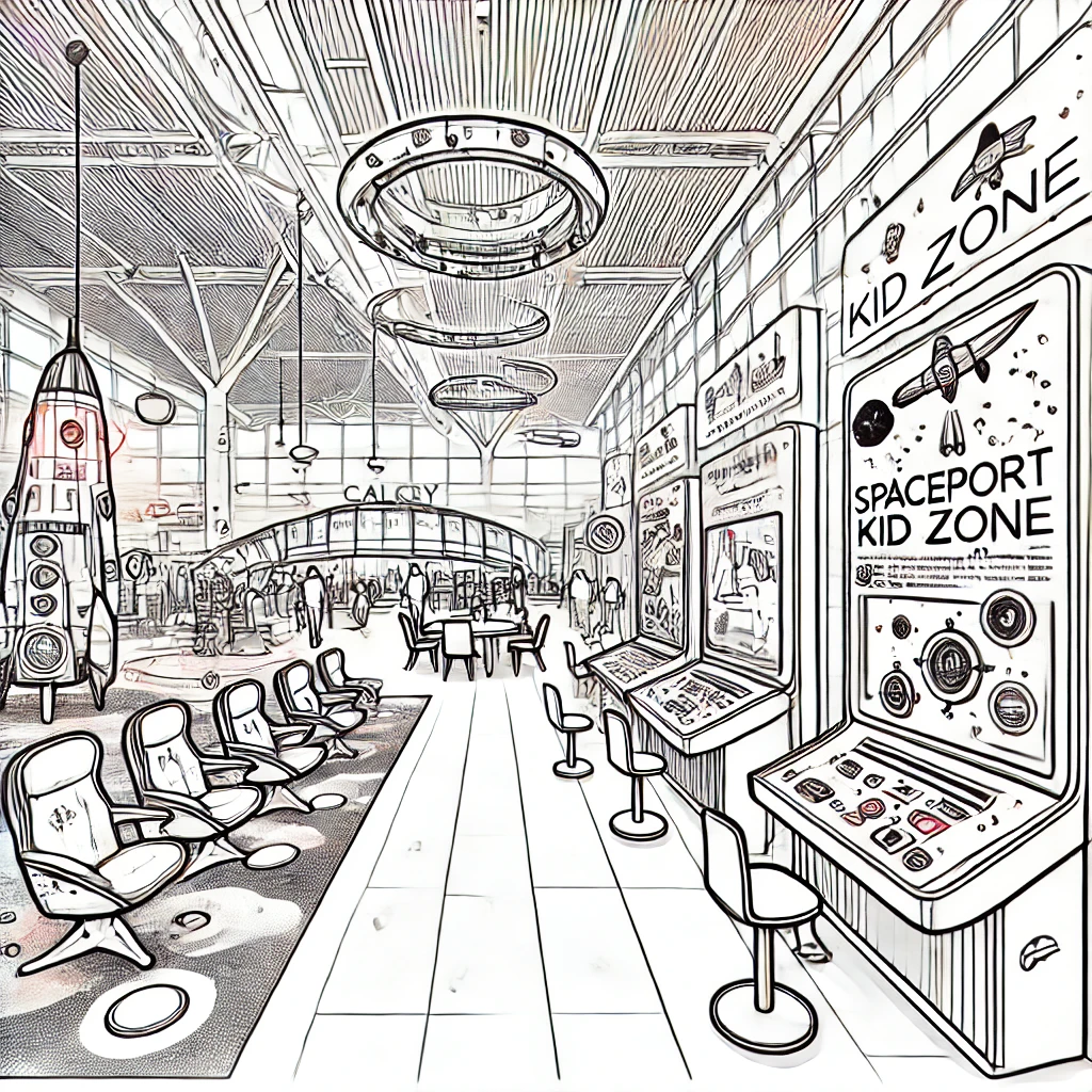 Calgary International Airport YYC Space Port