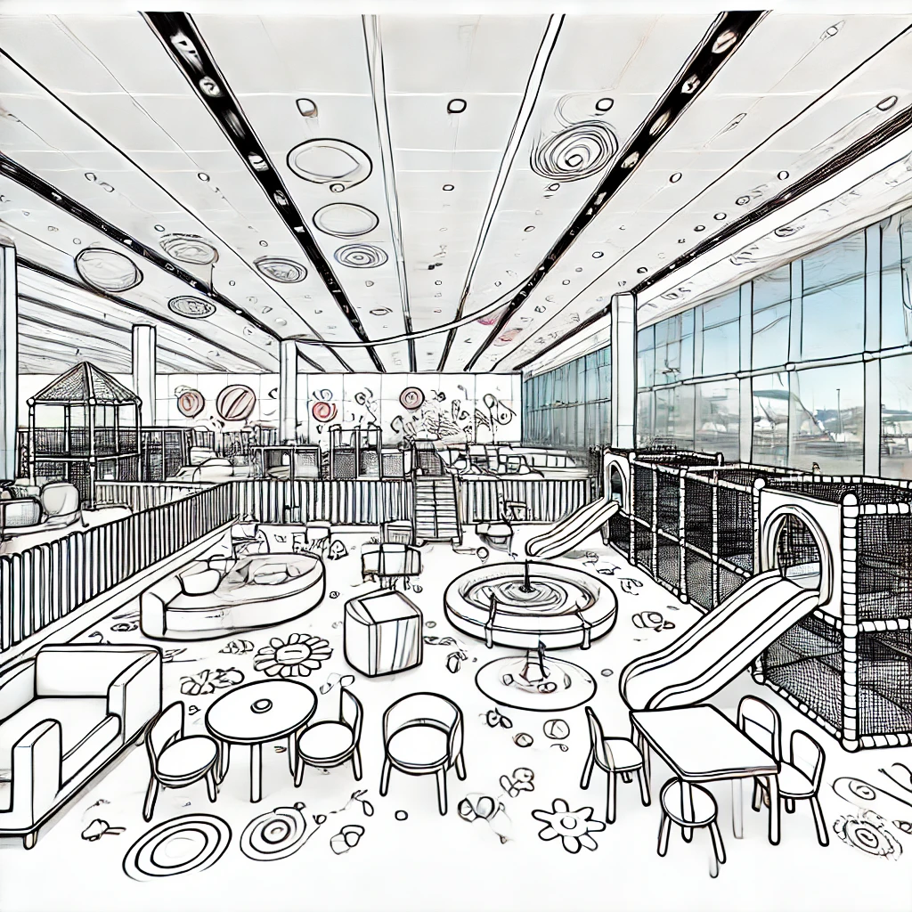 Dubai International Airport Kids Zone