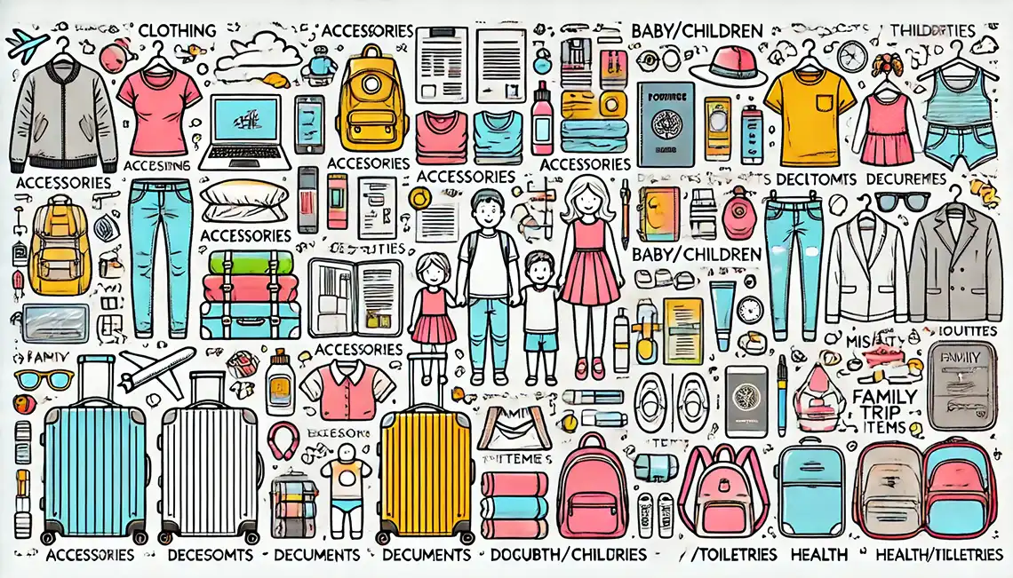 Family Trip Packing List