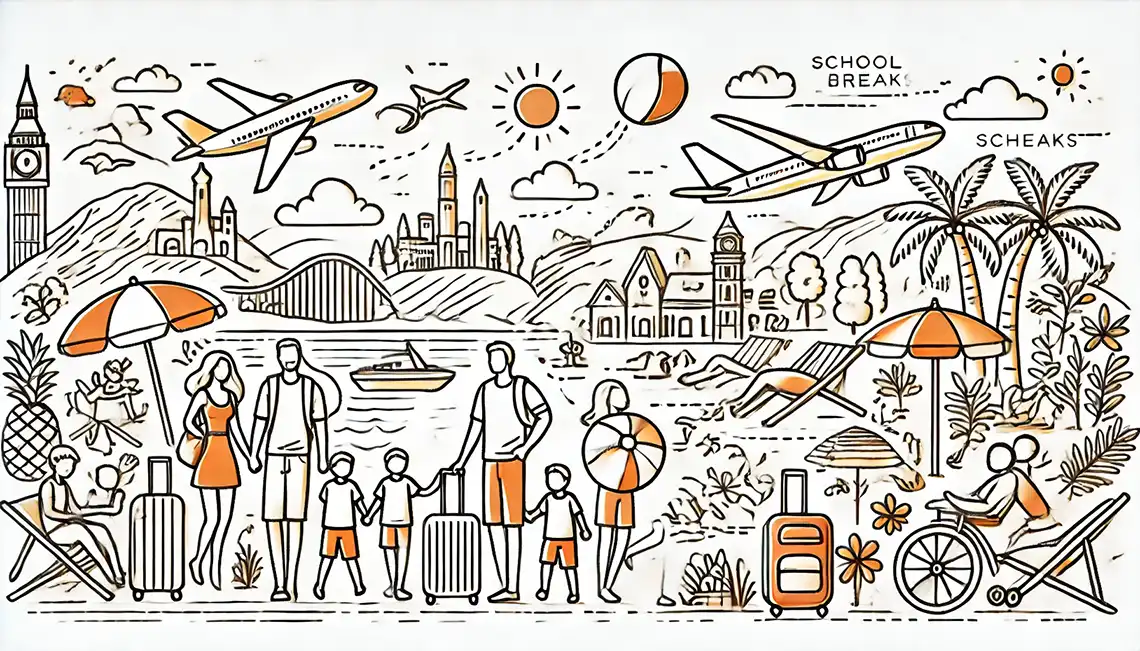 Family Vacation Tips for School Breaks This Year