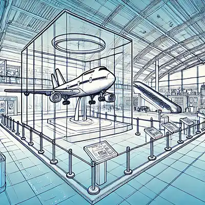 Hong-Kong international airport Aviation Discovery Centre