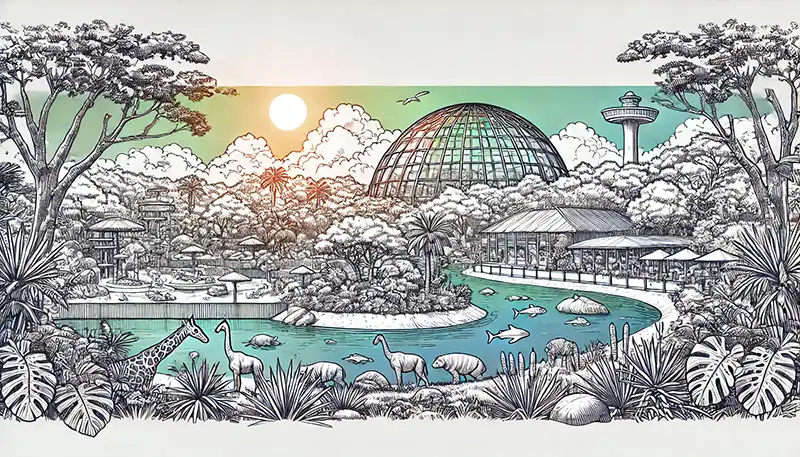 Burgers Zoo, Netherlands