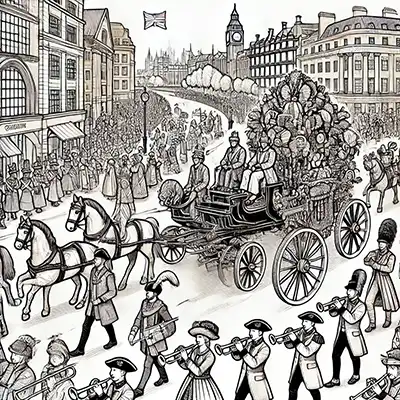 Lord Mayor's Show in London