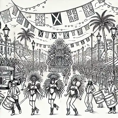 Notting Hill Carnival in London