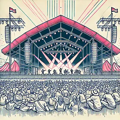 Pinkpop Festival in the Netherlands