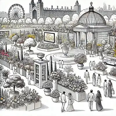 RHS Chelsea Flower Show at the Royal Hospital Chelsea in London