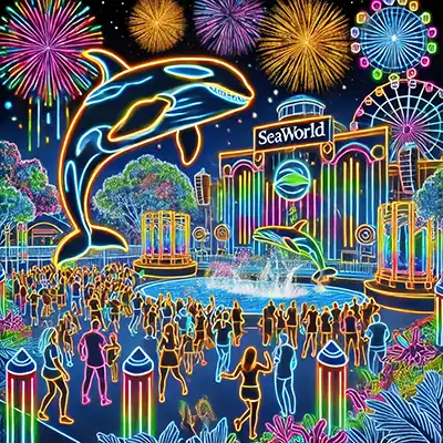 Electric Ocean at SeaWorld