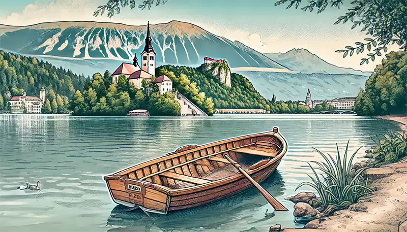 Bled 7 Lake Bled in Slovenia