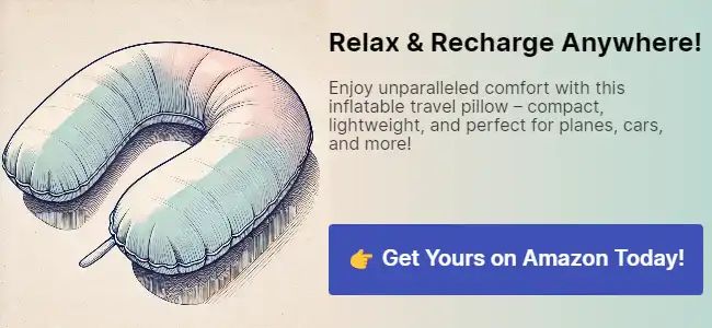 Anmerl Inflatable Travel Pillow