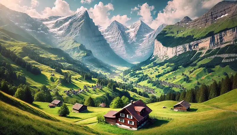 Bernese Oberland region, Switzerland