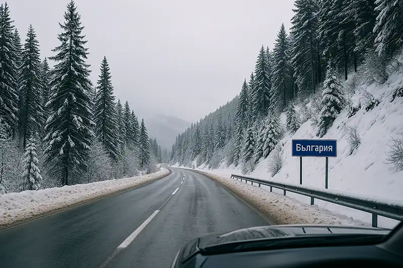 Mountain Driving in Bulgaria