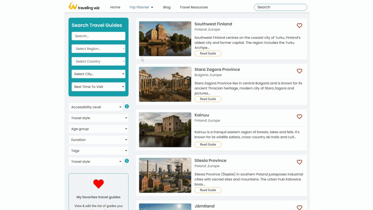 How to Find Hidden Gems using the TravelingWiz Trip Planner