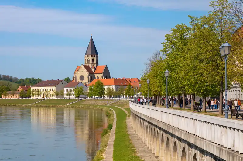 Travel Guides 5 Kaposvar panoramic landmark or lakefront view