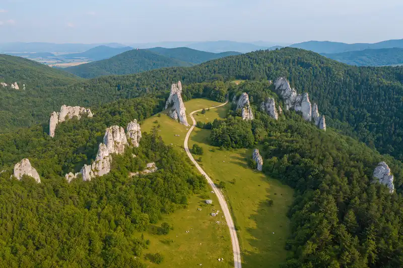 Bükk hills trail near Miskolc
