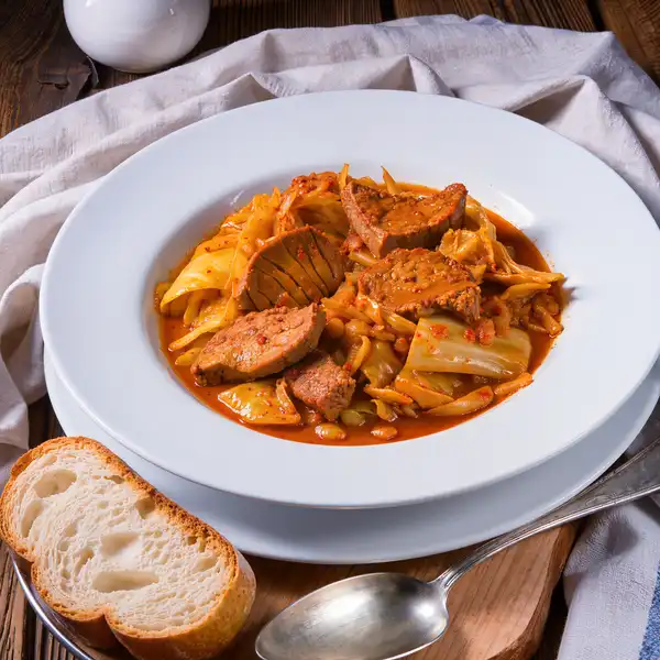 Transdanubian pork and cabbage stew
