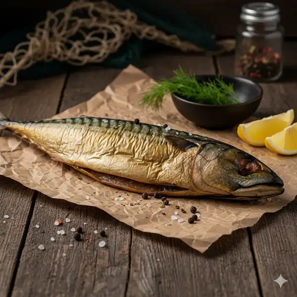 Wędzona makrela (smoked Baltic mackerel)